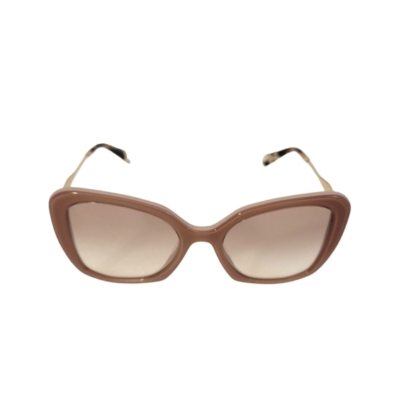 Prada Alabaster Pink Butterfly Frame Brown Crystal Gradient Sunglasses PR 03YS main image 6
